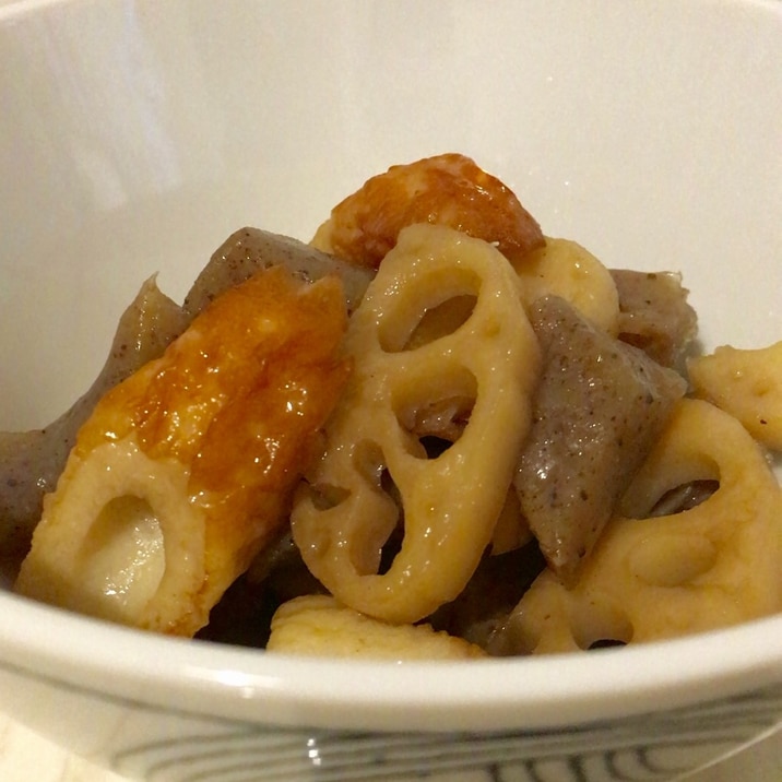 黄金比でちくわとレンコンこんにゃくの煮物 レシピ 作り方 By 心太1 楽天レシピ 黄金比でちくわとレンコンこんにゃくの煮物 レシピ 作り方 By 心太1 楽天レシピ
